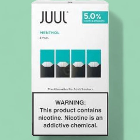 4 Pk 5% Menthol Juul