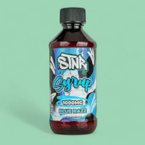 STNR 1000mg Blue Razz Syrup